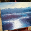 Mountain melancholy, oil, 22 in x 28 in
