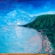 Hawaii, oil, 22 in x 28 in